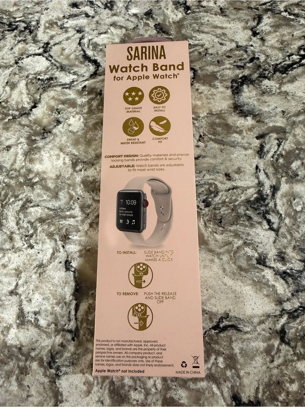 Sarina Pink Watch Band for Apple Watch Series 1-7